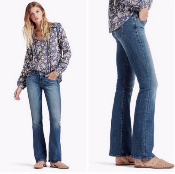 Lucky Brand‎ Sofia Boot Cut Ankle Length Jeans 4/27 - Picture 1 of 15